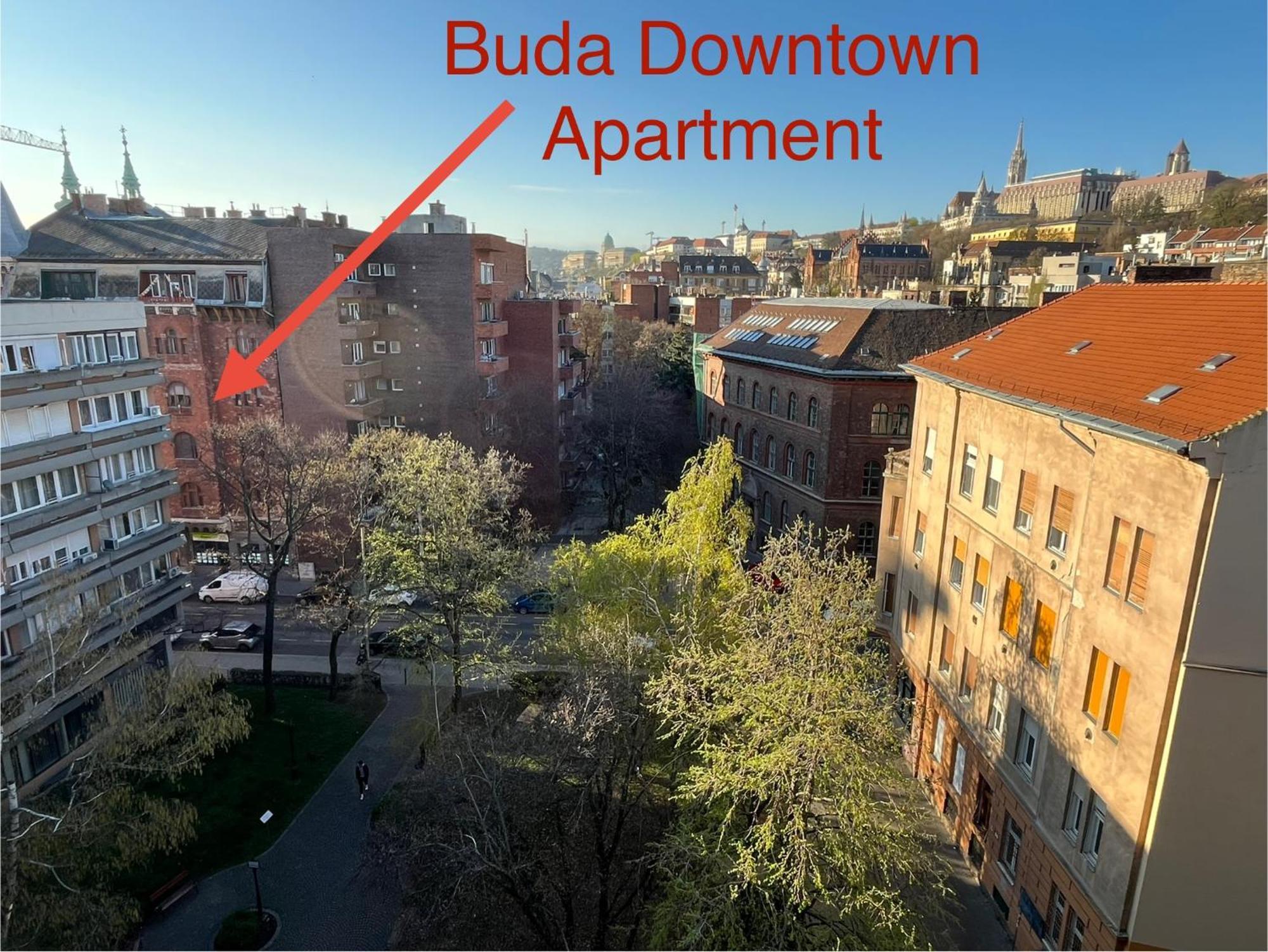 Buda Downtown Apartment Budapest Exterior foto